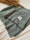 Limitierte Auflage: Babydecke Merino Salbei