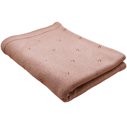 Babydecke aus Merinowolle