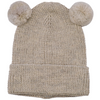 Baby Beanie Mütze Merino mit Teddyohren