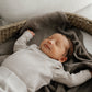 Limitierte Auflage: Babydecke Merino Taupe
