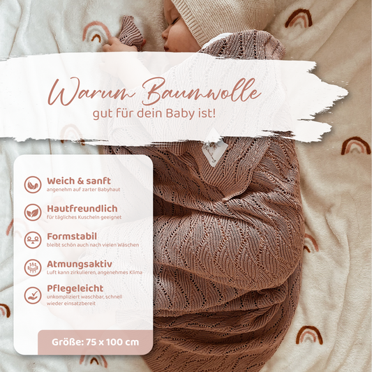 Babydecke Baumwolle