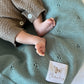 Limitierte Auflage: Babydecke Merino Salbei
