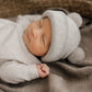 Limitierte Auflage: Babydecke Merino Taupe