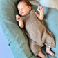 Limitierte Auflage: Babydecke Merino Salbei