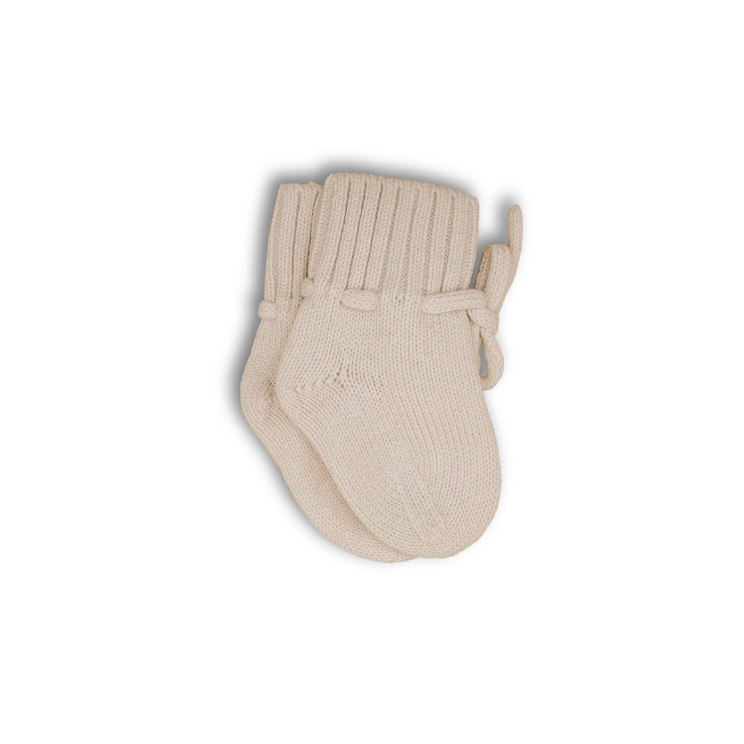 Babyschuhe aus Merinowolle