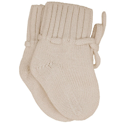 Babyschuhe aus Merinowolle