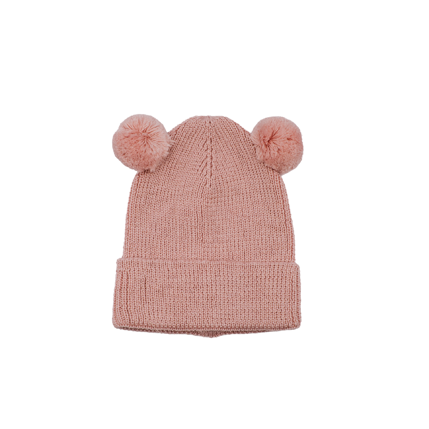Baby Beanie Mütze Merino mit Teddyohren