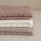 Babydecke Baumwolle Sand
Sommerdecke Baby Sand
Babydecke sand
Kuscheldecke Baby sand
Strickdecke Baby sand
Gestrickte Babydecke sand
Blätterschming Babydecke